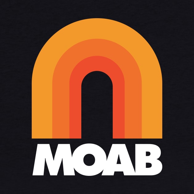 Moab Utah Retro Design by PodDesignShop